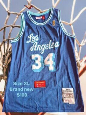 Shaquille O'Neal Los Angeles Lakers Jersey